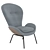 Modern Rolf Benz Chairs: Elegant & Comfortable 3D model small image 3