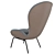 Modern Rolf Benz Chairs: Elegant & Comfortable 3D model small image 4