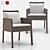 Elegant Niche Woven Armchair 3D model small image 1