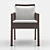 Elegant Niche Woven Armchair 3D model small image 8