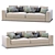 Contemporary Sofa: Powell by Minotti 3D model small image 3