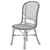 Vintage Cane Accent Chair 3D model small image 5