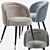 Eichholtz CHLOE Dining Chair: Elegant and Versatile Design 3D model small image 7