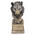 Regal Lion Head Sculpture 3D model small image 3