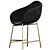 Elegant Love High Stool 3D model small image 1