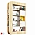 Modern Wooden Decorative Shelves - Minh Tri 3D model small image 1