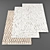 High-Res Random Rugs Set 3D model small image 1