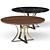 Capital Collection Must Dining Table - Elegant and Versatile 3D model small image 1