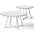 Nordic Round Coffee Tables 3D model small image 2