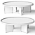 Minimalist Logan Coffee Tables 3D model small image 2