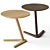 Sleek Modern Coffee Table 3D model small image 1