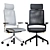 Kirn Office Chair - Adjustable Height, Stylish Design 3D model small image 1