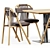 Niels Dining Set: TrabA Table & Very Wood Chair 3D model small image 2