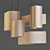 Sleek Birch Wood Pendant Lighting 3D model small image 2