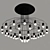 Ethereal Wireflow Pendant Lamp 3D model small image 6