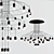 Ethereal Wireflow Pendant Lamp 3D model small image 7