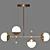 Vintage Corona Chandelier 3D model small image 1