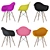 Modern Eames Plastic Armchair - Timeless Design 3D model small image 5