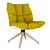 Husk Designer Chair - Modern Elegance for Your Space 3D model small image 2