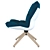 Husk Designer Chair - Modern Elegance for Your Space 3D model small image 3