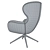 Comfort Plus Armchair: Poliform 3D model small image 5