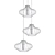 Elegant Vitaluce Pendant Chandelier 3D model small image 2