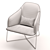 Stylish Stanley Accent Armchair 3D model small image 6