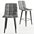 Modern Duo Chair Set 3D model small image 1