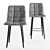 Modern Duo Chair Set 3D model small image 3