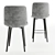 Modern Duo Chair Set 3D model small image 4