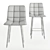 Modern Duo Chair Set 3D model small image 6