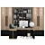 ErgoMax Office Furniture Set 3D model small image 2