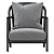 ALISON Flexform Armchairs: Timeless Elegance 3D model small image 2