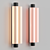 Sleek Metropol Wall Light 3D model small image 2