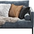 Maxalto Simpliciter Sofa: Elegant Design, Superior Comfort 3D model small image 3