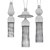 Elegant Masiero NAPPE Pendant 3D model small image 2