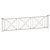 Versatile PVC Wicket Fence 3D model small image 3