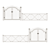 Versatile PVC Wicket Fence 3D model small image 4