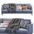 Bonaldo Paraiso Sofa: Contemporary Comfort at its Finest 3D model small image 4