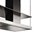 Falmec Lumen ELLE 175: Stylish Steel Island Hood 3D model small image 9