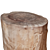 Natural Wood Tree Trunk Décor 3D model small image 4