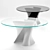 S Table Lust MDF Italia: S-Shaped Stand 3D model small image 1