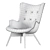 Heavenly Eco Wing Armchair 3D model small image 7