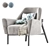 Modern EVE Armchair: Stylish, Versatile, Comfortable 3D model small image 4