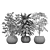 Designer Indoor Plants Collection 3D model small image 5