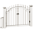 Durable PVC Wicket Fence 3D model small image 2