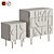 Modern Sideboard and Chest of Drawers Set (Elgo/Pictograph) 3D model small image 1