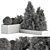 Nature's Oasis: Outdoor Plant Box with Tree 3D model small image 4