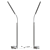 Elegant Ash Counterweight Floor Lamp 3D model small image 3