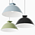 Sleek Scandinavian Pendant Light 3D model small image 1